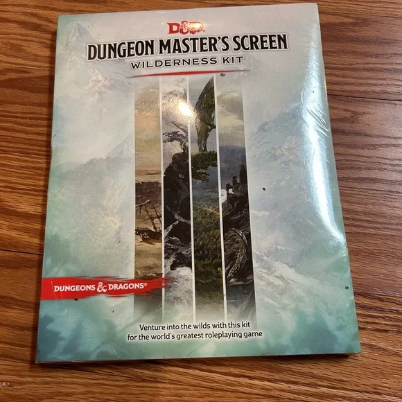 Dungeon and Dragons Master Screen Wilderness Adventure Kit - Picture 1 of 2